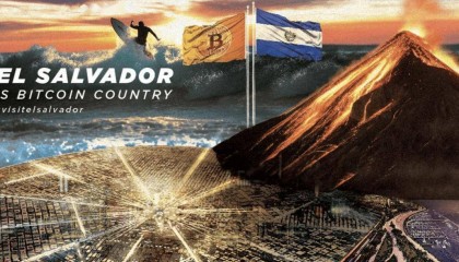 总统下场，举国“炒币”，建比特币城，让火山里“喷出”比特币