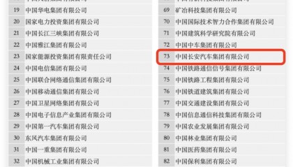 央企名录更新中国长安汽车集团入列，60岁朱华荣出任董事长