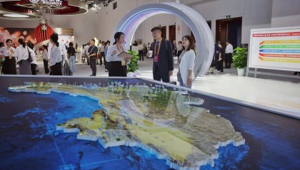 国家管网数字沙盘模型亮相服贸会，智能交易平台可提供一站式服务