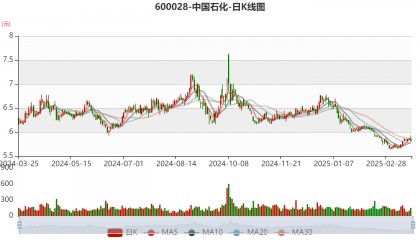 中国石化：2024年净利润503.13亿元 拟10派1.4元