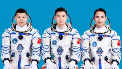 神舟二十号航天员乘组三人确定，河南老乡陈冬、陈中瑞将飞天
