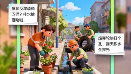 【海报】社区“清死角”，蚊虫没“死角”③|全民动起来，爱卫行动派