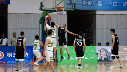 超燃!嘉兴桐乡屠甸“镇BA”火热开赛