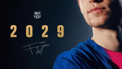 巴萨官宣与德容续约至2029年 据悉解约金升至5亿欧