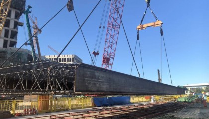 新进展！青岛地铁9号线皂户站地连墙浇筑完成