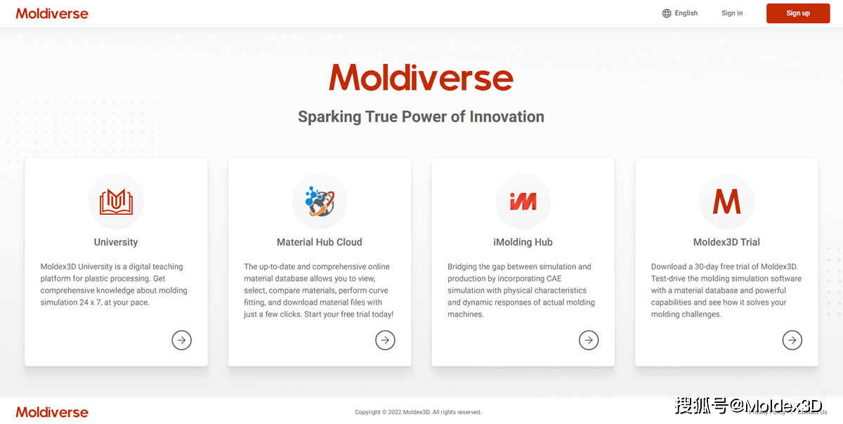 Moldex3D模流分析之Moldiverse云端平台分析