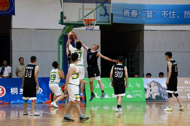 超燃！嘉兴桐乡屠甸“镇BA”火热开赛