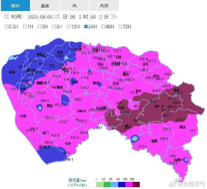 东莞遭遇强降雨，一镇降水量达442.8毫米！未来雨势持续