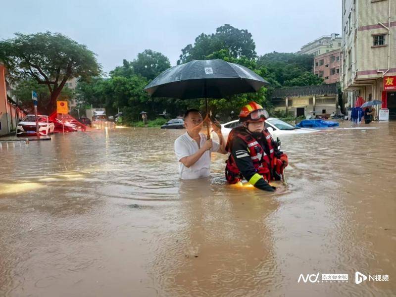 东莞遭遇强降雨，一镇降水量达442.8毫米！未来雨势持续